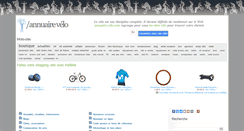 Desktop Screenshot of annuaire-velo.com